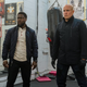 (from left) Kevin Hart as Teddy and Woody Harrelson as The Man From Toronto in The Man From Toronto.